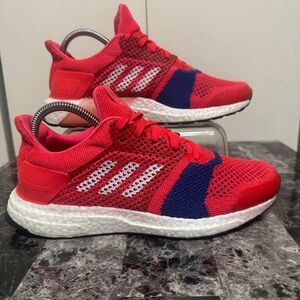 Adidas Womens Ultraboost ST B75867 Shock Pink Shock Red Shoes Sneakers Size 8